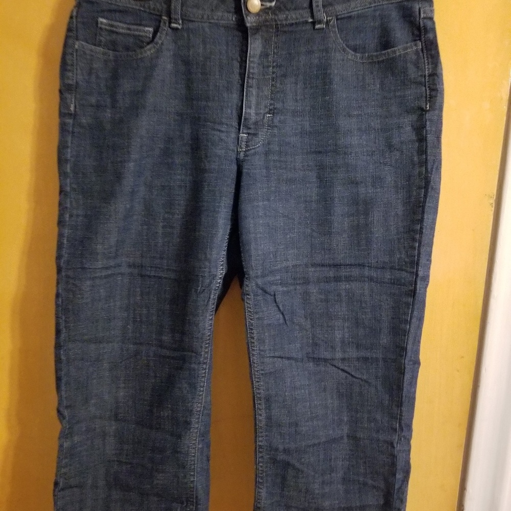 Blue Jean Capris